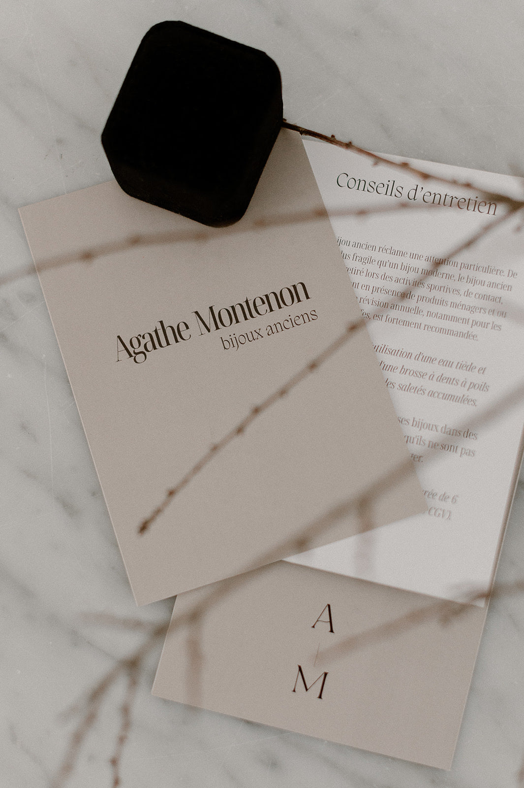 Bague ancienne avec certificat d’authenticité